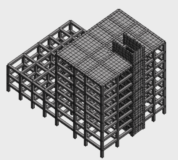 inar Modeling to Detailing of a RealLife Concrete Building Using